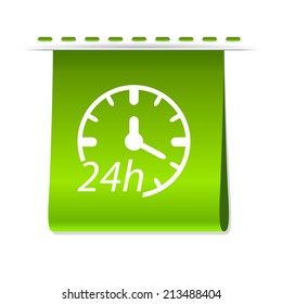 Beautiful Service Work Hours web icon