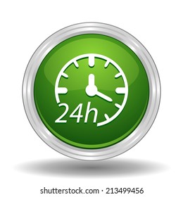 Beautiful Service Work Hours web icon