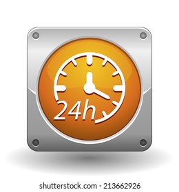 Beautiful Service Work Hours web icon