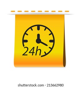 Beautiful Service Work Hours web icon
