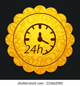 Beautiful Service Work Hours web icon