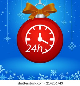 Beautiful Service Work Hours web icon