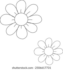 beautiful set of flower logo design 