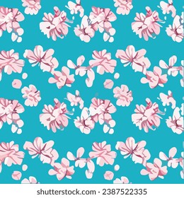 Hermoso conjunto de flores dibujadas a mano y abstractas
