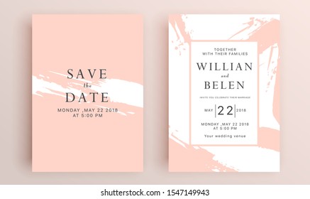 Beautiful set of wedding card templates. Gold collection of geometrical polyhedron, art deco style for wedding invitation, luxury templates, decorative patterns.