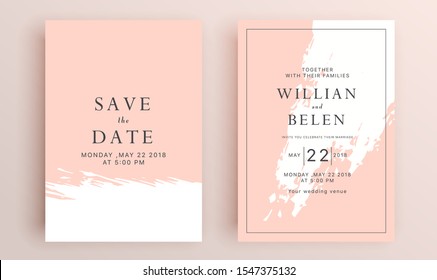 Beautiful set of wedding card templates. Gold collection of geometrical polyhedron, art deco style for wedding invitation, luxury templates, decorative patterns.