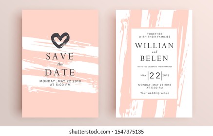 Beautiful set of wedding card templates. Gold collection of geometrical polyhedron, art deco style for wedding invitation, luxury templates, decorative patterns.