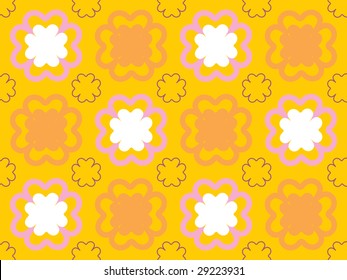 beautiful shamrock pattern background illustration