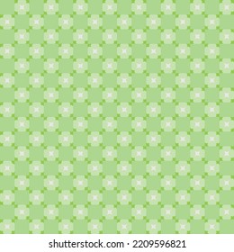 beautiful shape circle geometric green fantasy pattern background, ornament decoration art illustration bright 