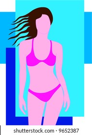 beautiful shape of healthy body