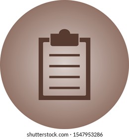 Beautiful Sheet Vector Glyph icon