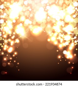 Beautiful shining celebration background vector 