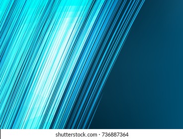 Beautiful Shiny Blue Abstract background, Speed, Light and Line design concept for Business advertising poster and Wallpaper,Vector Illustration.