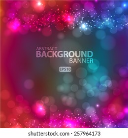Beautiful shiny miracle background