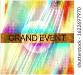 Beautiful shiny textured background. Gold-multicolor. Vector illustration