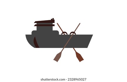 A beautiful ship floats in the sea.