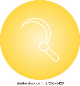 Icono de vector de línea de enmalle