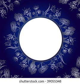 beautiful silver flowers