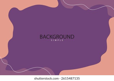Beautiful and simple background suitable for wallpaper and template