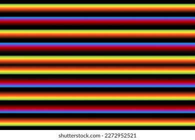 
Beautiful simple colourful rainbow gradient line art design background template elements