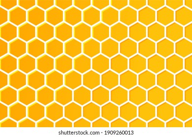 Beautiful simple honey background with gradient technique.