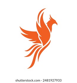 Beautiful simple Phoenix Logo Vector