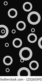 beautiful and simple ring pattern and gradient background 