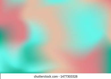 Beautiful simple vector blue, pink, turquoise gradient. Vibrant trendy background. Can be used for web background, banner, postcard, collage.