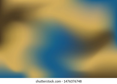 Beautiful simple vector golden and blue gradient. Unobtrusive color background. Can be used for web background, banner, postcard, collage.