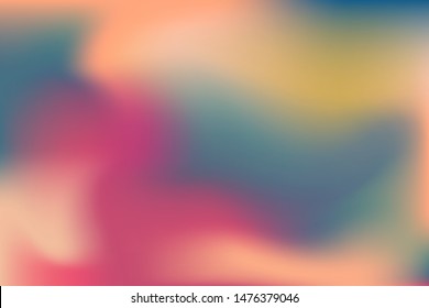 Beautiful simple vector pastel vibrant gradient. Unobtrusive color background. Can be used for web background, banner, postcard, collage.