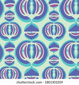 Beautiful Sindhi Cultural Traditional Objects Repeated Pattern 