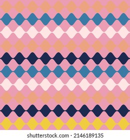 Beautiful Sine wave in minimalist and seamless pattern for wall decoration, postcard or brochure, cover design, stories, social media, app design.