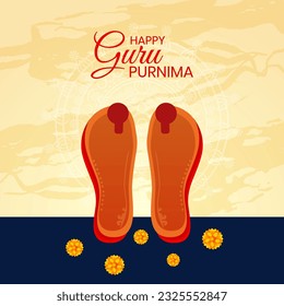 Beautiful sketching vector Illustration for the Day Of Honoring Celebration Guru Purnima.