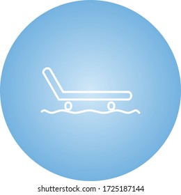Icono del vector de línea de trazo