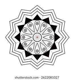 A beautiful  and smart mandala design