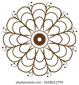 A beautiful  and smart mandala design .