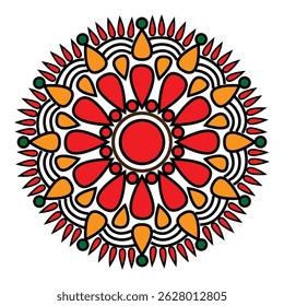 A beautiful  and smart mandala design .