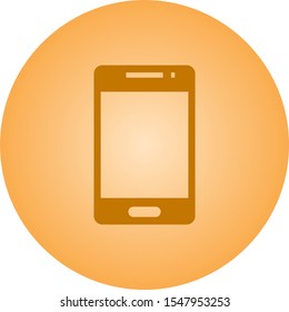 Beautiful Smart phone Vector Glyph icon