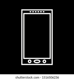 Beautiful Smartphone vector line icon