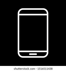 Beautiful Smartphone vector line icon