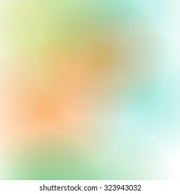 Beautiful smooth colored background. Blurry texture with interesting color palette. Abstract background for many design usages - web, print, mobile applications and others. Stylish colorful texture.