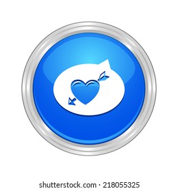 Beautiful Sms Heart Boom web icon