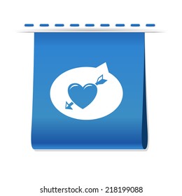Beautiful Sms Heart Boom web icon