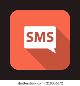 Beautiful sms web icon