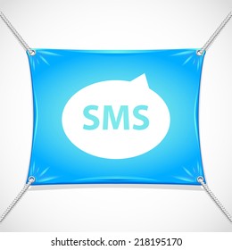 Beautiful sms web icon