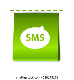 Beautiful sms web icon