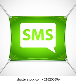 Beautiful sms web icon