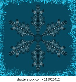 Beautiful snowflake