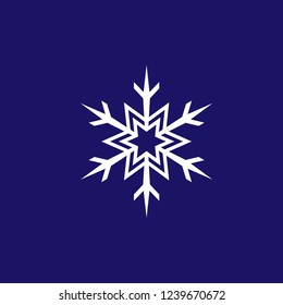 Beautiful snowflake illustration 