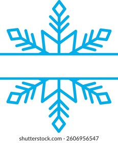 Beautiful Snowflake Split Winter Decoration Snow Split Craft Holiday Display